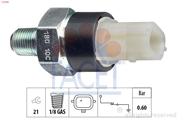 FACET 7.0180 Oil Pressure Switch