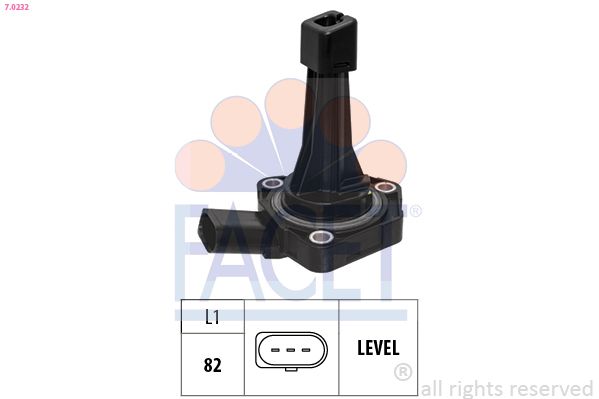 FACET 7.0232 Sensor, engine oil level