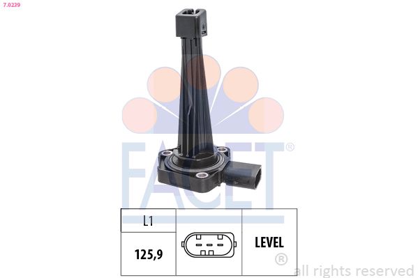 FACET 7.0239 Sensor, engine oil level