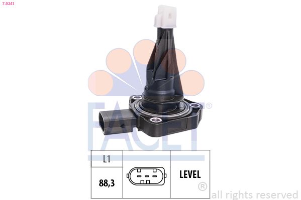 FACET 7.0241 Sensor, engine oil level