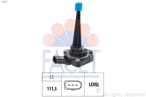 FACET 7.0242 Sensor, engine oil level