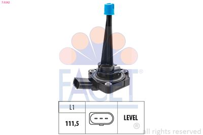 Sensor, engine oil level FACET 7.0242