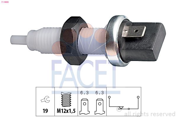 FACET 7.1000 Stop Light Switch