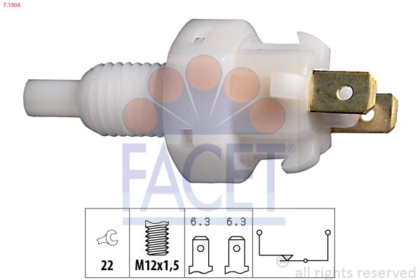 FACET 7.1004 Stop Light Switch