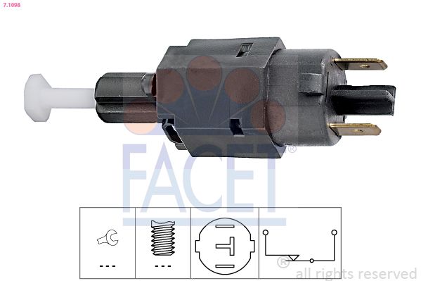 FACET 7.1098 Stop Light Switch