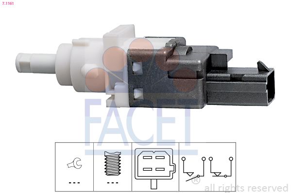 FACET 7.1161 Stop Light Switch