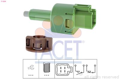 Stop Light Switch FACET 7.1254