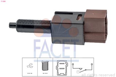 Stop Light Switch FACET 7.1265