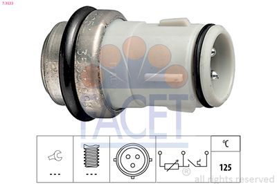 Sensor, coolant temperature FACET 7.3533