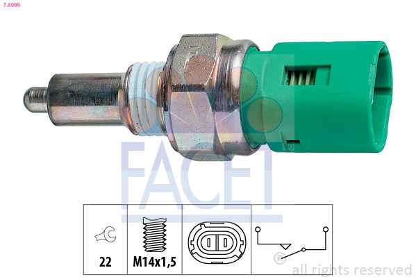 FACET 7.6096 Switch, reverse light