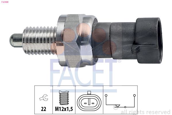 FACET 7.6109 Switch, reverse light