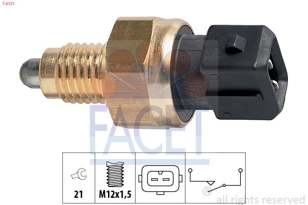FACET 7.6131 Switch, reverse light
