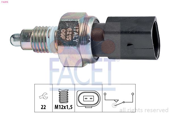 FACET 7.6215 Switch, reverse light