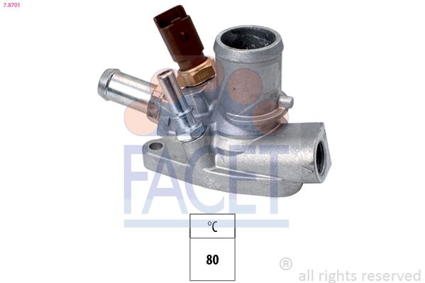 FACET 7.8701 Thermostat, coolant