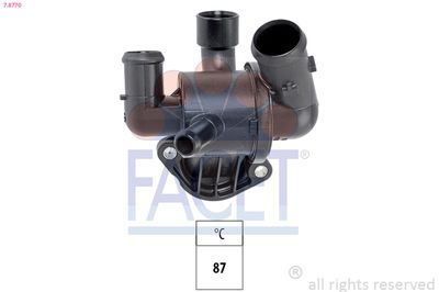 Thermostat, coolant FACET 7.8770