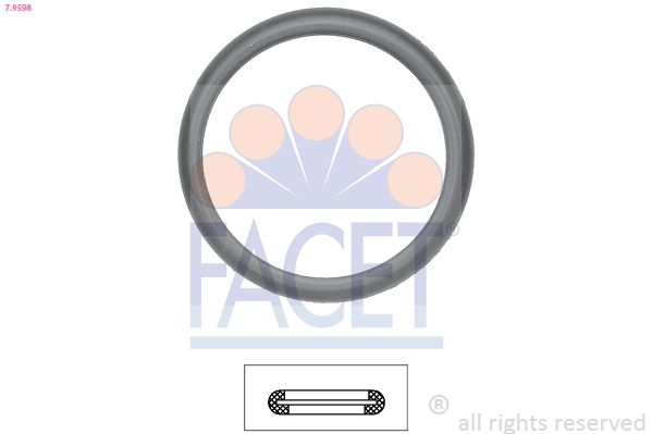 FACET 7.9598 Seal, thermostat