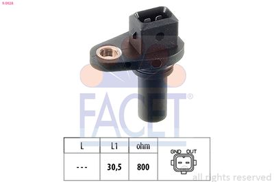 Sensor, engine speed FACET 9.0028