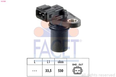Sensor, engine speed FACET 9.0189