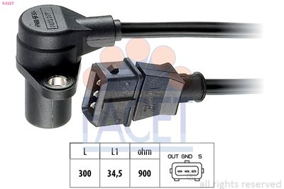 Sensor, crankshaft pulse FACET 9.0237