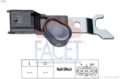 Sensor, camshaft position FACET 9.0310