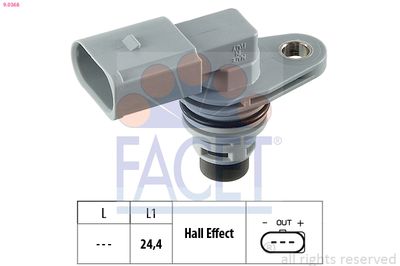 Sensor, engine speed FACET 9.0368