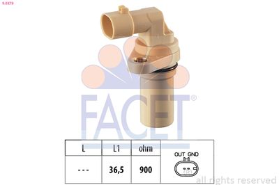 Sensor, crankshaft pulse FACET 9.0379