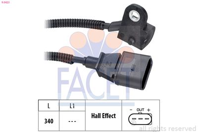 Sensor, engine speed FACET 9.0423