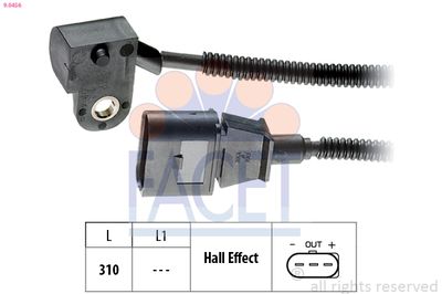 Sensor, camshaft position FACET 9.0456