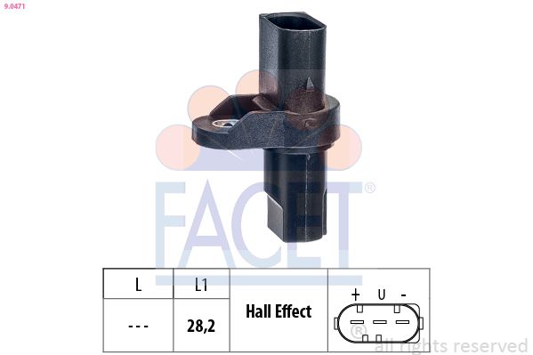 FACET 9.0471 Sensor, engine speed