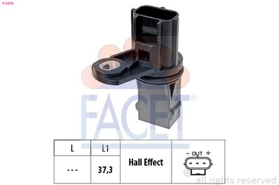 Sensor, engine speed FACET 9.0498