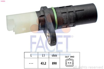 Sensor, crankshaft pulse FACET 9.0555