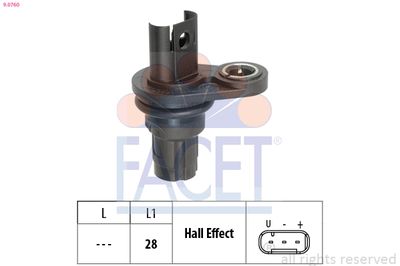 Sensor, crankshaft pulse FACET 9.0760