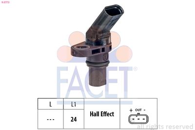 Sensor, engine speed FACET 9.0773