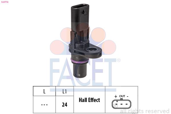 FACET 9.0774 Sensor, engine speed