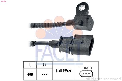 Sensor, camshaft position FACET 9.0794