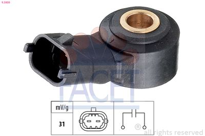 Knock Sensor FACET 9.3009