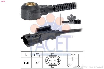 Knock Sensor FACET 9.3245