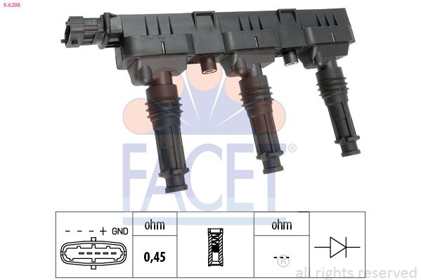 FACET 9.6298 Ignition Coil