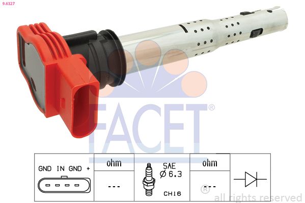FACET 9.6327 Ignition Coil