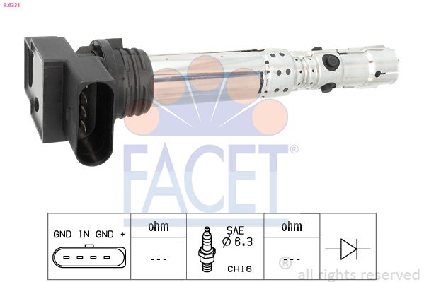 FACET 9.6331 Ignition Coil