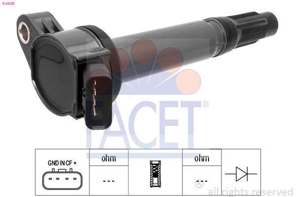 FACET 9.6438 Ignition Coil