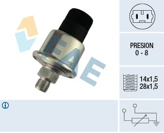 FAE 14850 Sensor, oil pressure