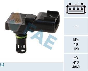 FAE 15039 Sensor, intake manifold pressure