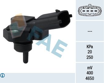Sensor, boost pressure FAE 15094