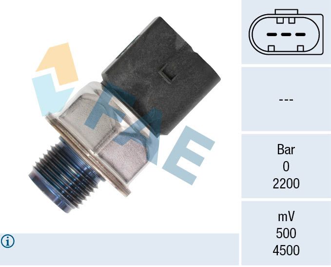 FAE 15603 Sensor, fuel pressure