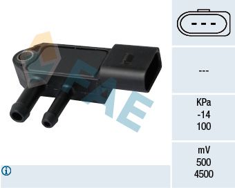 FAE 16109 Sensor, exhaust pressure