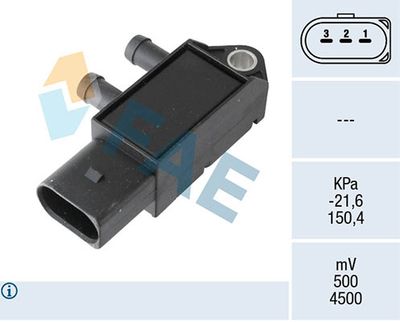Sensor, exhaust pressure FAE 16150