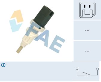 FAE 24665 Switch, clutch control (cruise control)