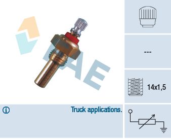 FAE 30130 Sensor, coolant temperature