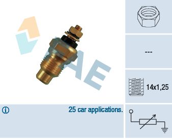 FAE 30260 Sensor, coolant temperature